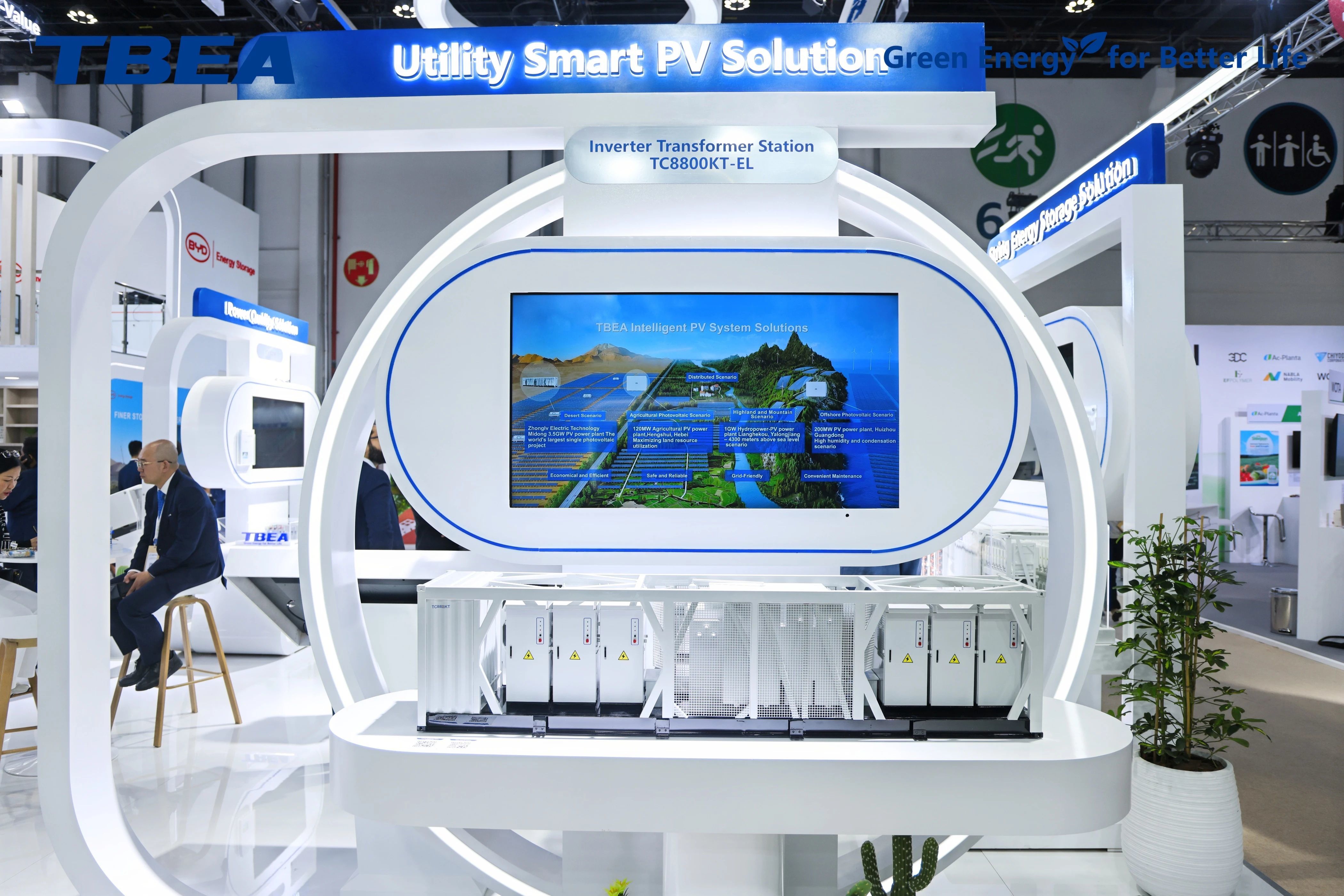 聚势光储,闪耀中东 | 特变电工新能源重磅亮相阿布扎比世界未来能源展