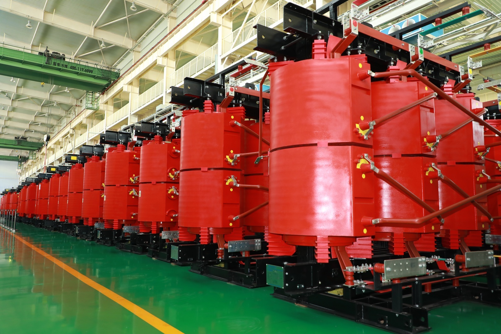 特变电工为深圳地铁14号线提供干式牵引整流变压器设备