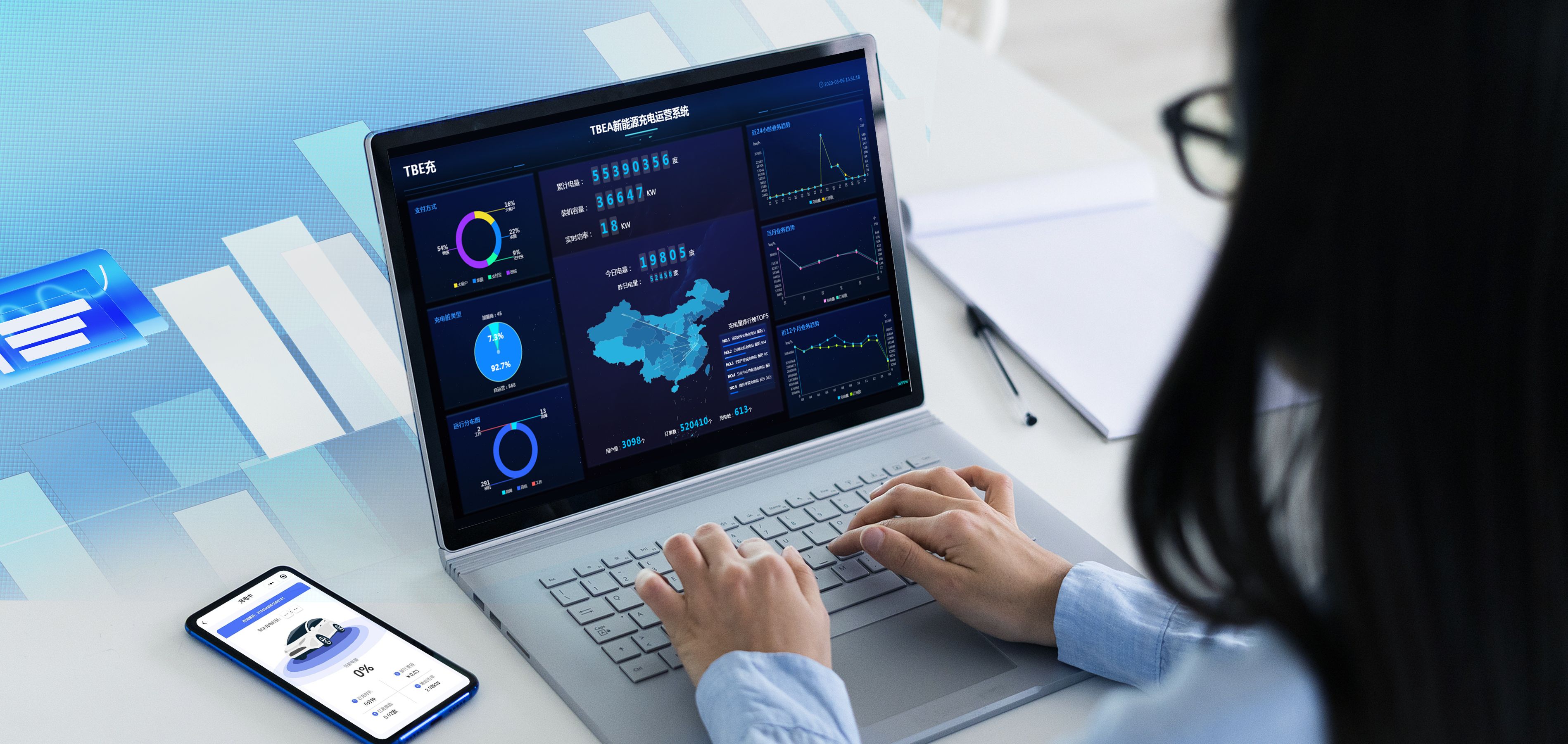TBE充运营管理平台&移动端APP