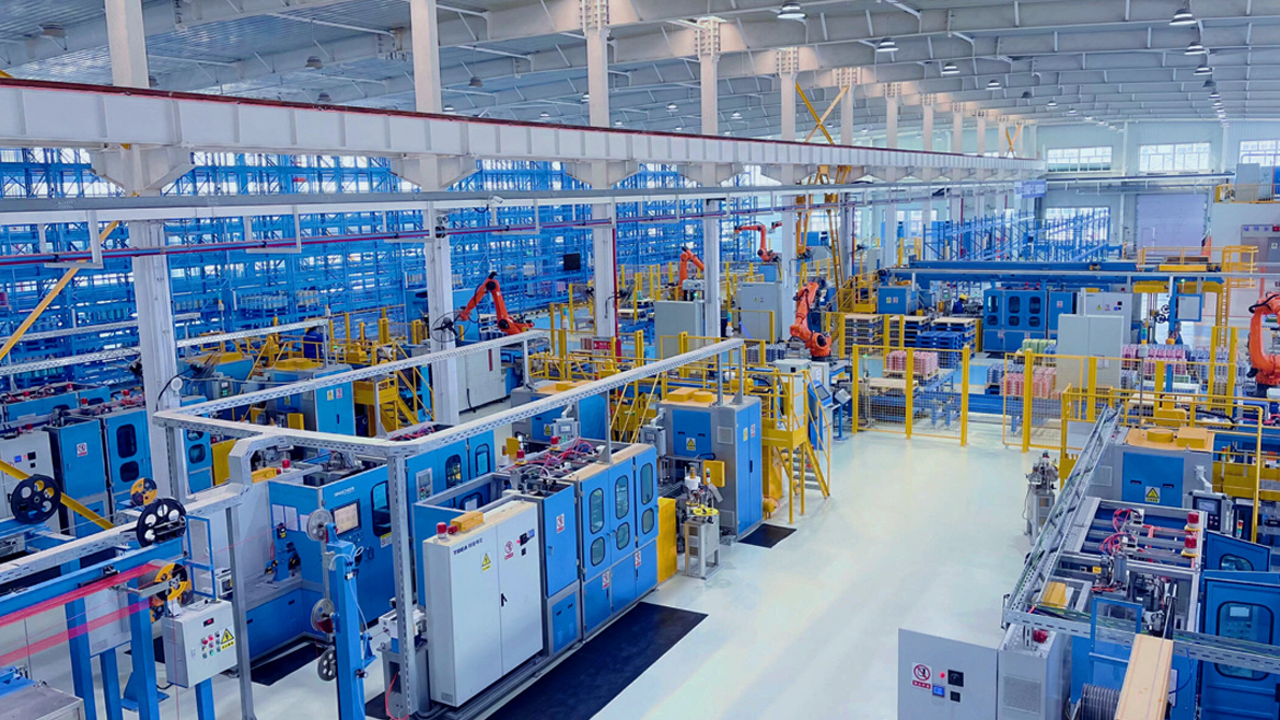 2023年国家级智能制造示范工厂揭榜单位<br>
——智能电缆数字化产业基地