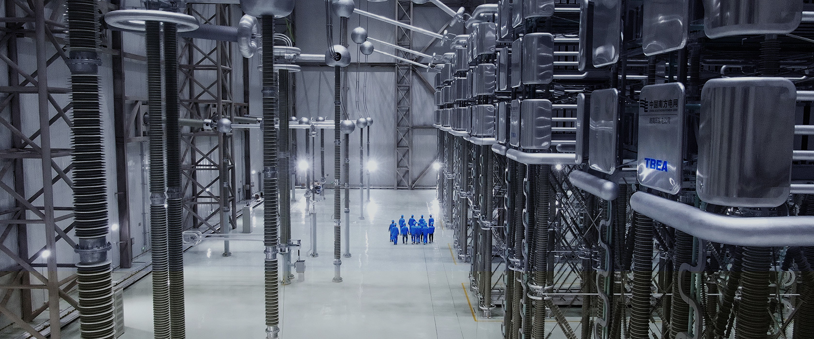 自主研发世界首台+800kV/5000MW<br>柔性直流换流阀