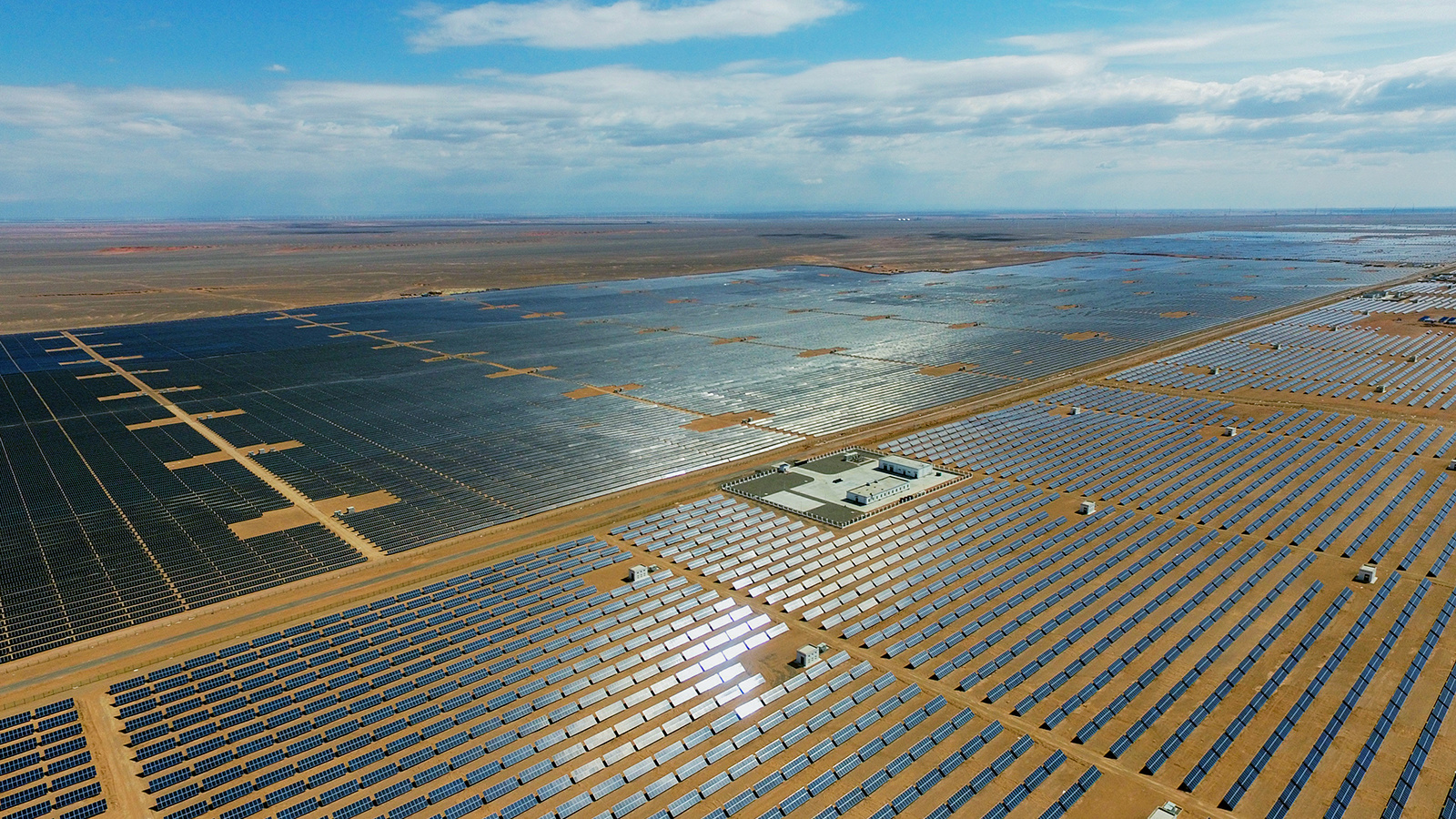 西北地区150MW荒漠电站