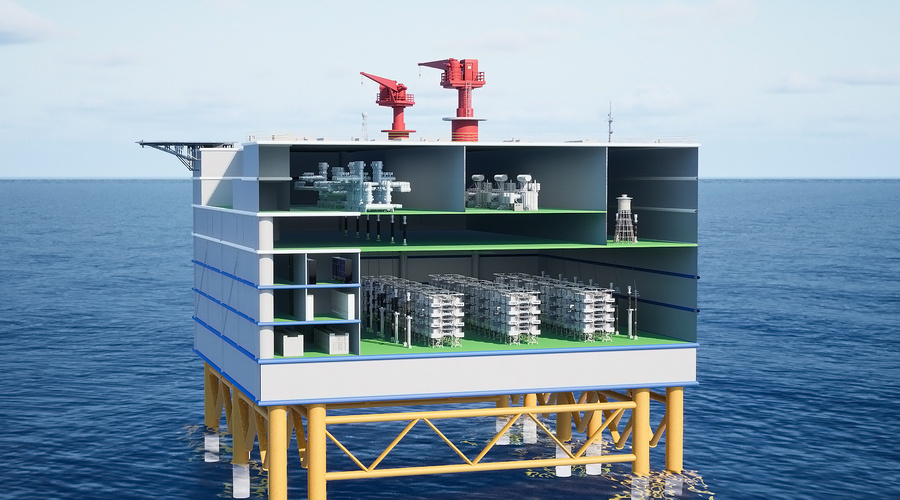 海上换流站柔性直流输电