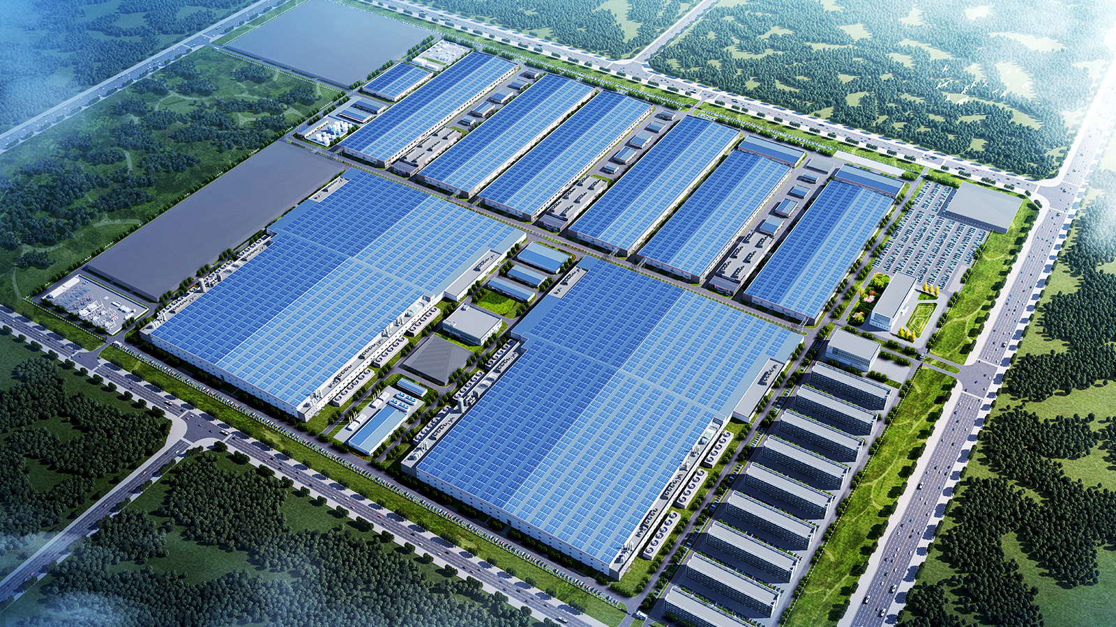 特变电工为蒙苏经济开发区零碳产业园隆基新能源单晶切片和高效能电池项目提供220kV变压器。