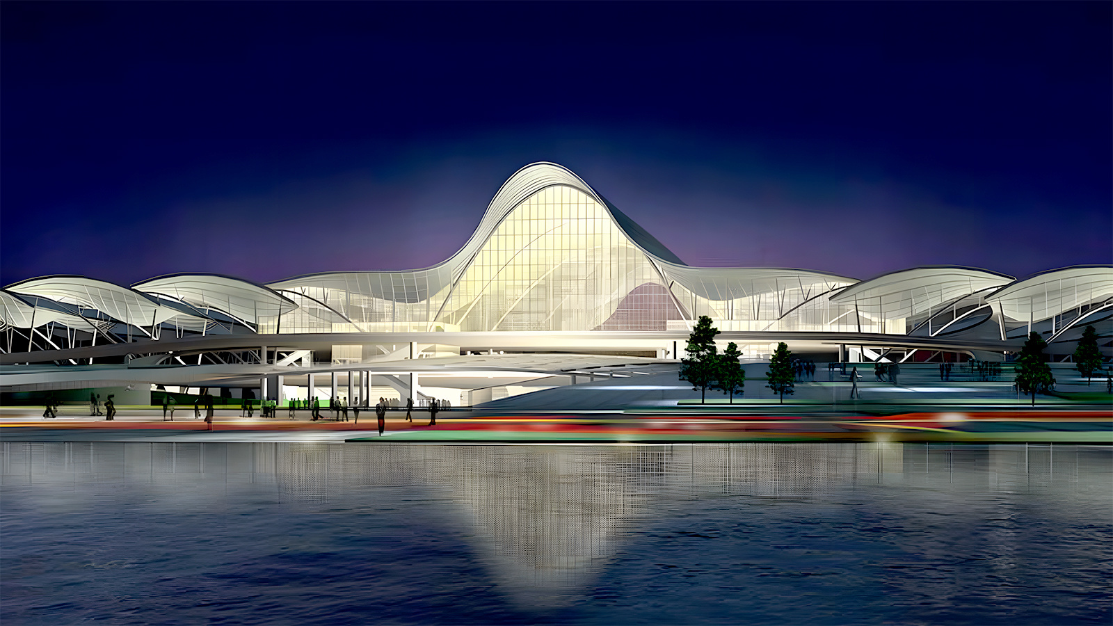 特变电工承建武汉火车站2.4MW光伏并网项目。