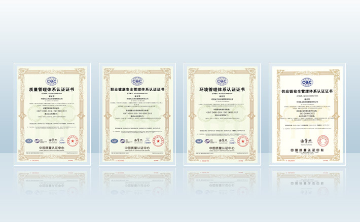 公司携手国内优秀管理咨询机构，强化供应链管理战略，通过QES三体系及供应链安全认证审核，全面推动供应链管理体系的深度整合与有效运行。